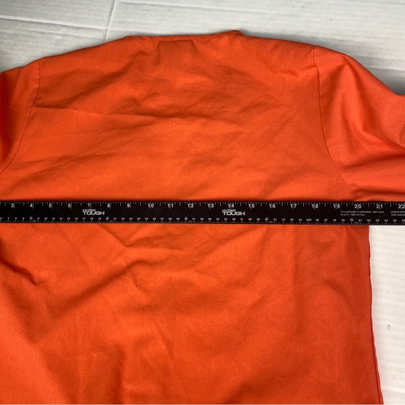 Landau Tennessee Vols Women’s Scrub Jacket Orange White Football Helmet Medical - Picture 4 of 7